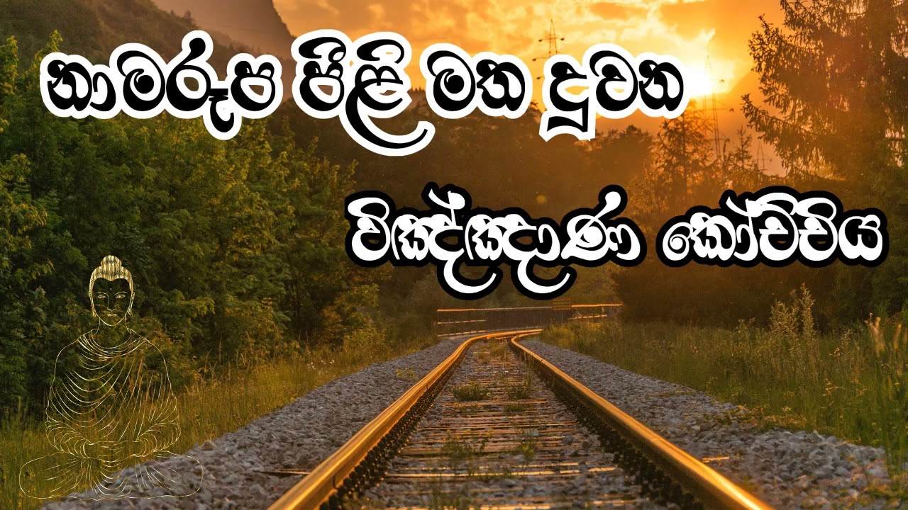 නාම රූප පීලි මත දුවන විඤ්ඤාණ කෝච්චිය