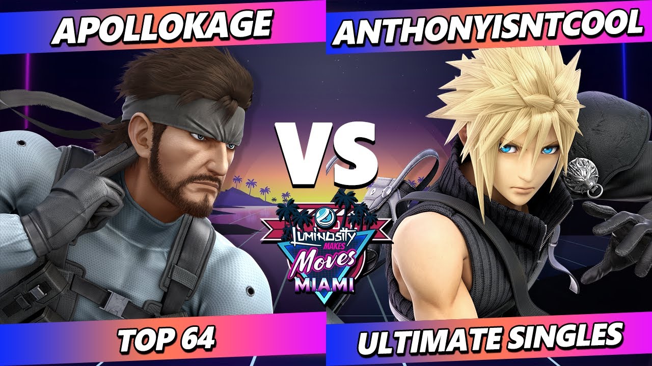 LMMM 2025 - ApolloKage (Снейк) против AnthonyIsntCool (Клауд) Ультимативный разгром - SSBU