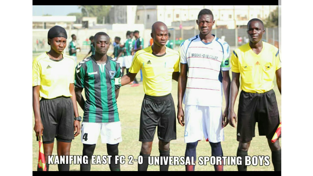 Kanifing east fc 2-0 Universal sporting boys (highlights) Game 2