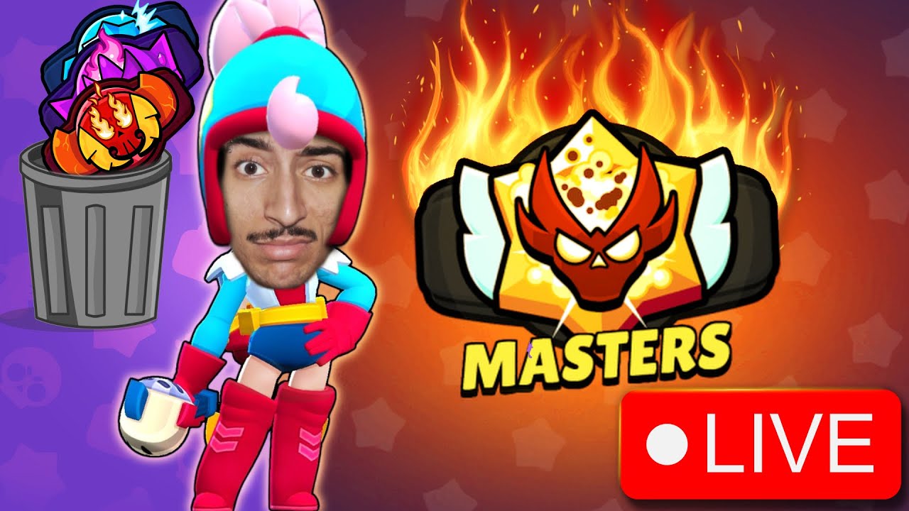 RUMO AO MESTRE OU AOS 100K?? DUVIDA CRUEL - BRAWL STARS   !pix