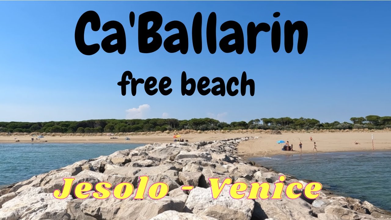 Ca' Ballarin uncrowded free beach, Jesolo, Venice / Una giornata in spiaggia, da Treviso in bici.