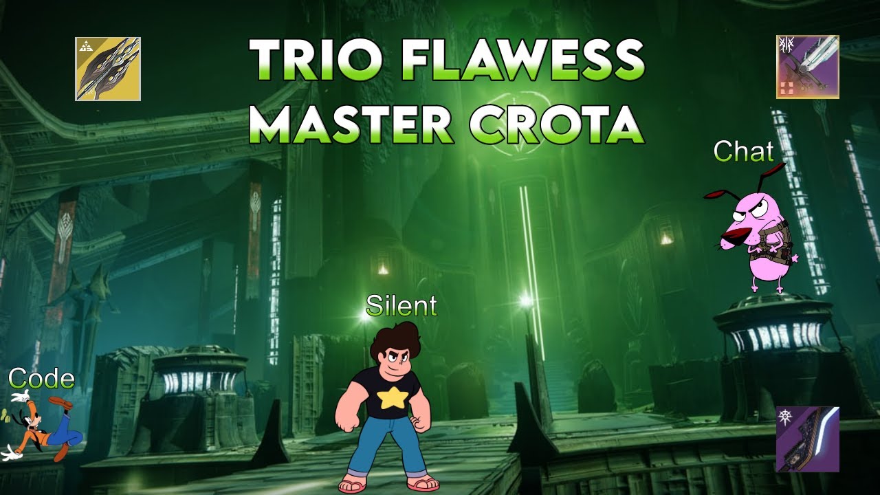 Trio Flawless Master Crota's End (Episode: Heresy)