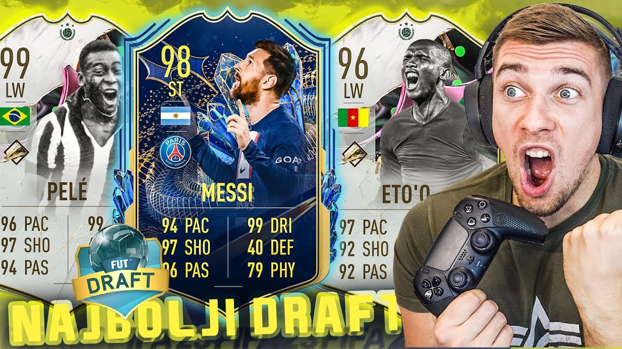 SLAŽEM FUT DRAFTOVE DOK NE OBORIM REKORD ! FIFA 23