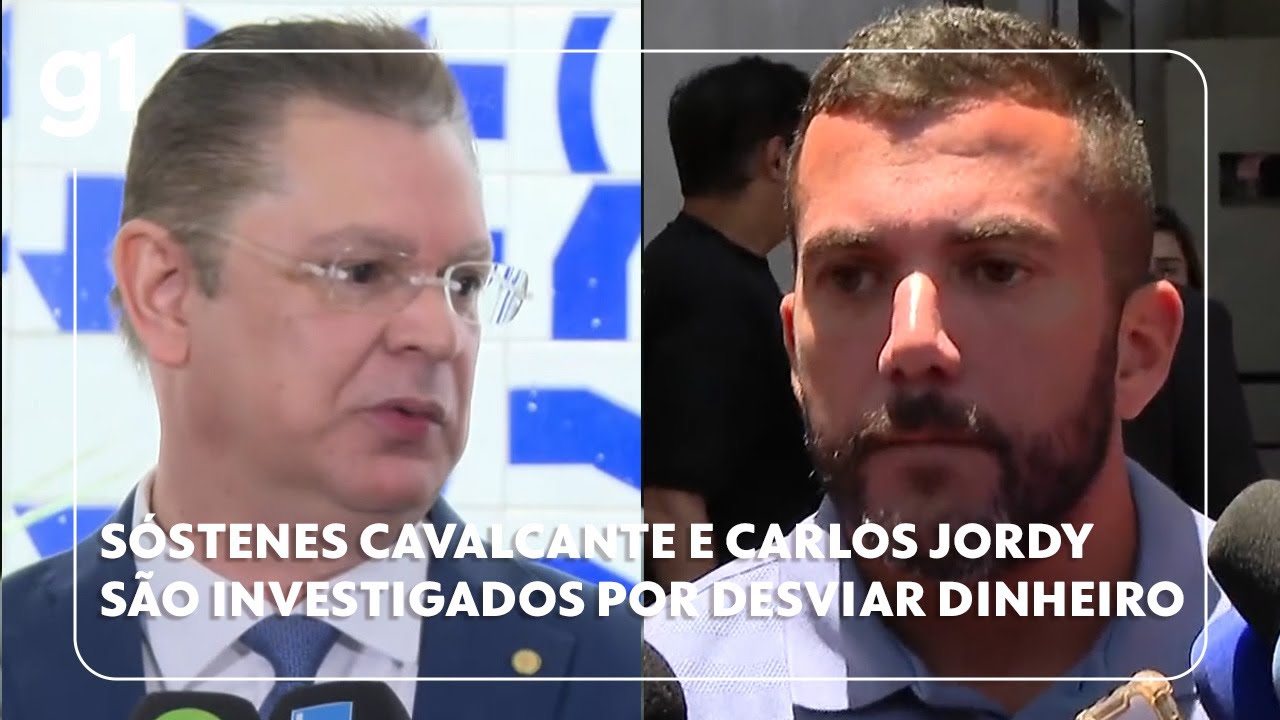 Deputados S&oacute;stenes Cavalcante e Carlos Jordy s&atilde;o investigados por desvio de dinheiro