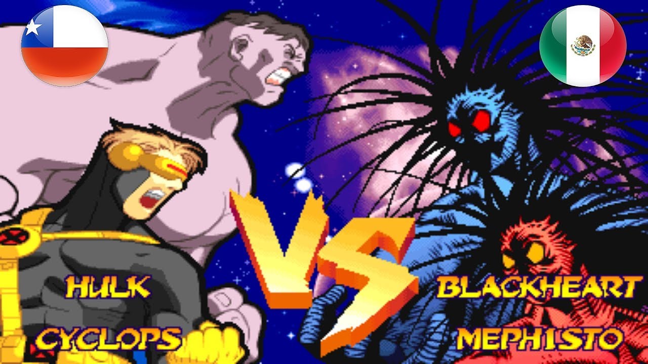 Marvel Super Heroes Vs. Street Fighter - X-MEN vs D_Guess