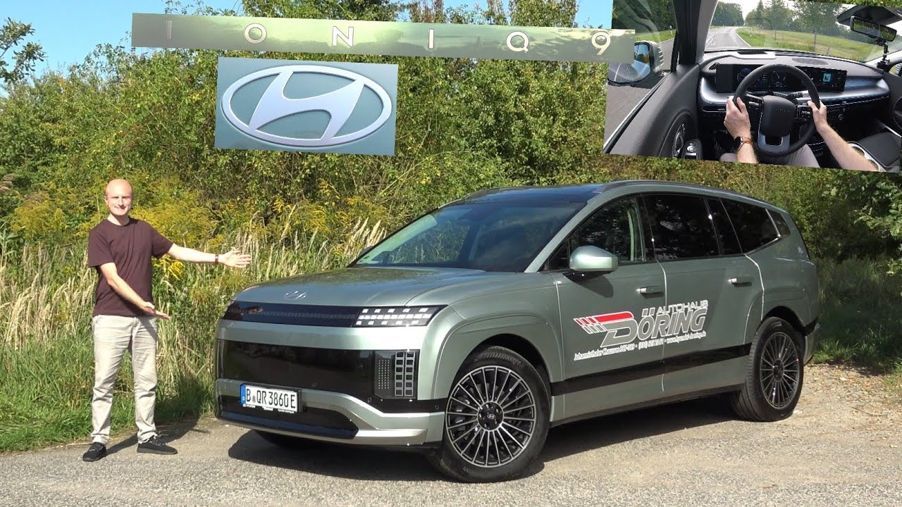 Der neue Hyundai IONIQ 9 im Test - Komfortables Flaggschiff? Review Kaufberatung - AWD