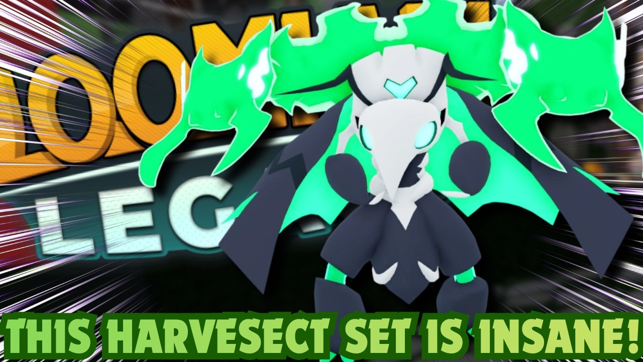 С этим комплектом HARVESECT просто имба, лол! - Loomian Legacy PvP