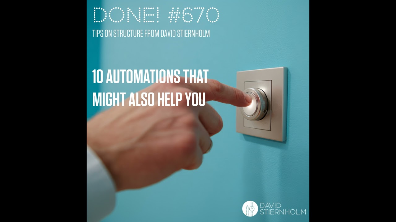 10 automations that might also help you