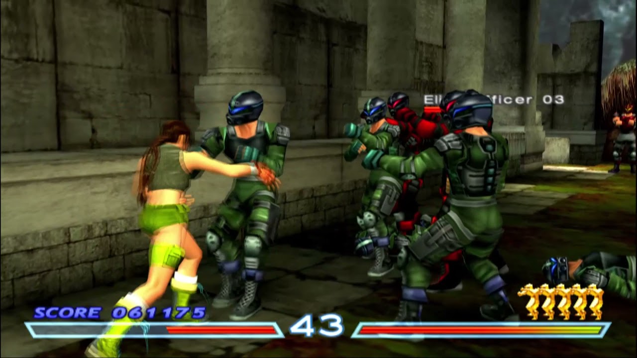 Tekken 4 - Tekken Force - Julia