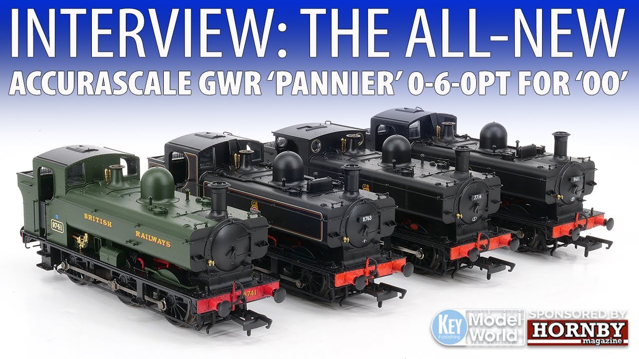 ИНТЕРВЬЮ: Прибыли паровозы Accurascale GWR 'Pannier' 0-6-0PT для масштаба 'OO'.