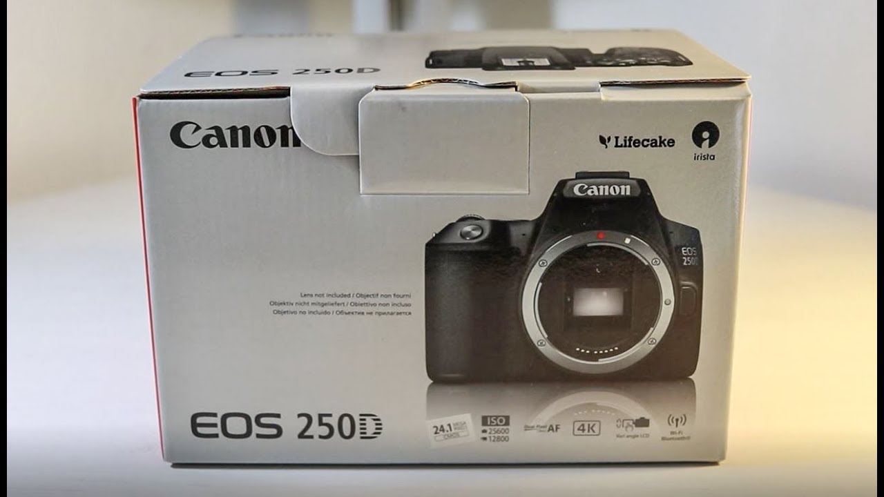 250d Canon (SL3) - Unboxing & First Impressions