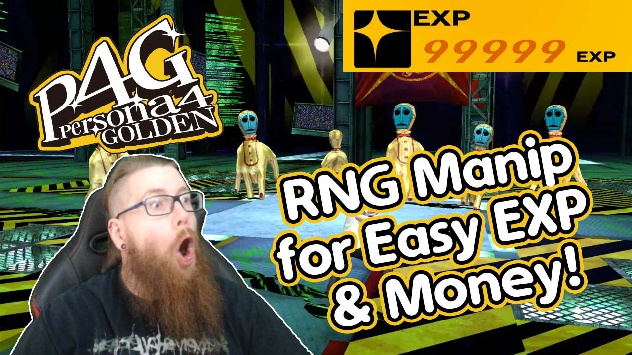 Easy EXP & Money Farming In Persona 4 Golden By Manipulating Golden Hand Encounters! (P4G)