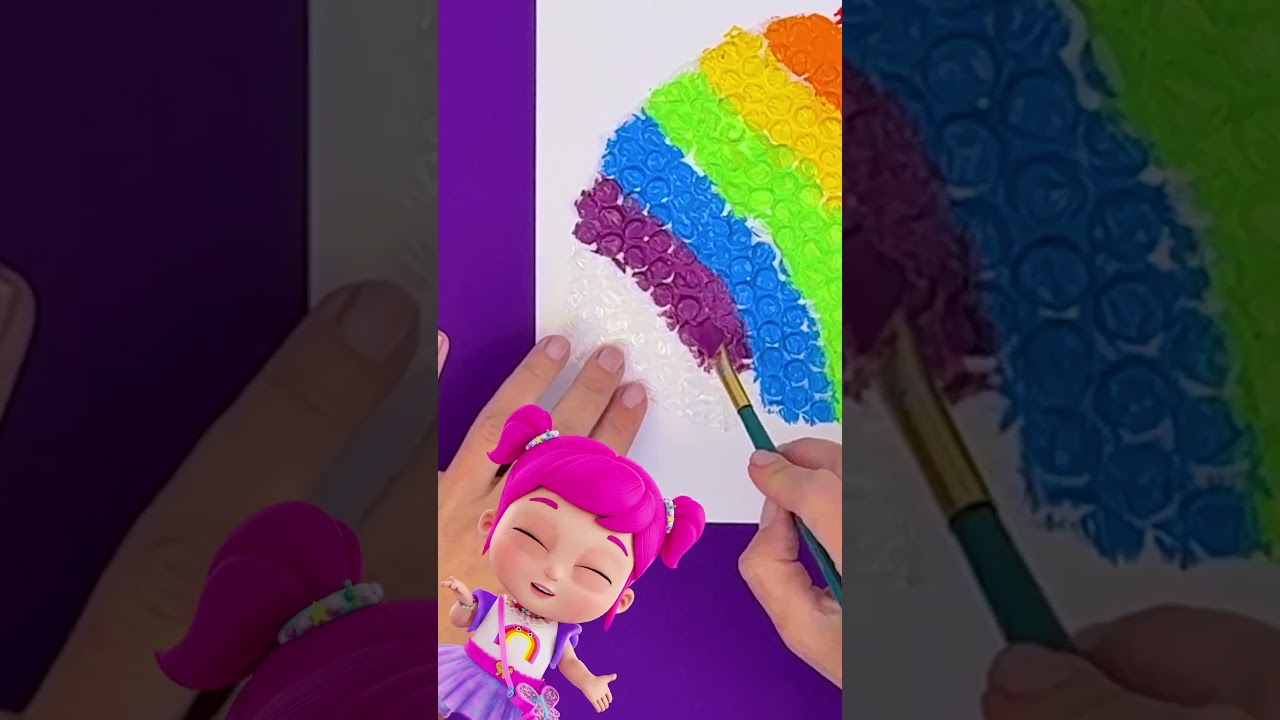 DIY Recycling Art! 🌈 🖼️ 