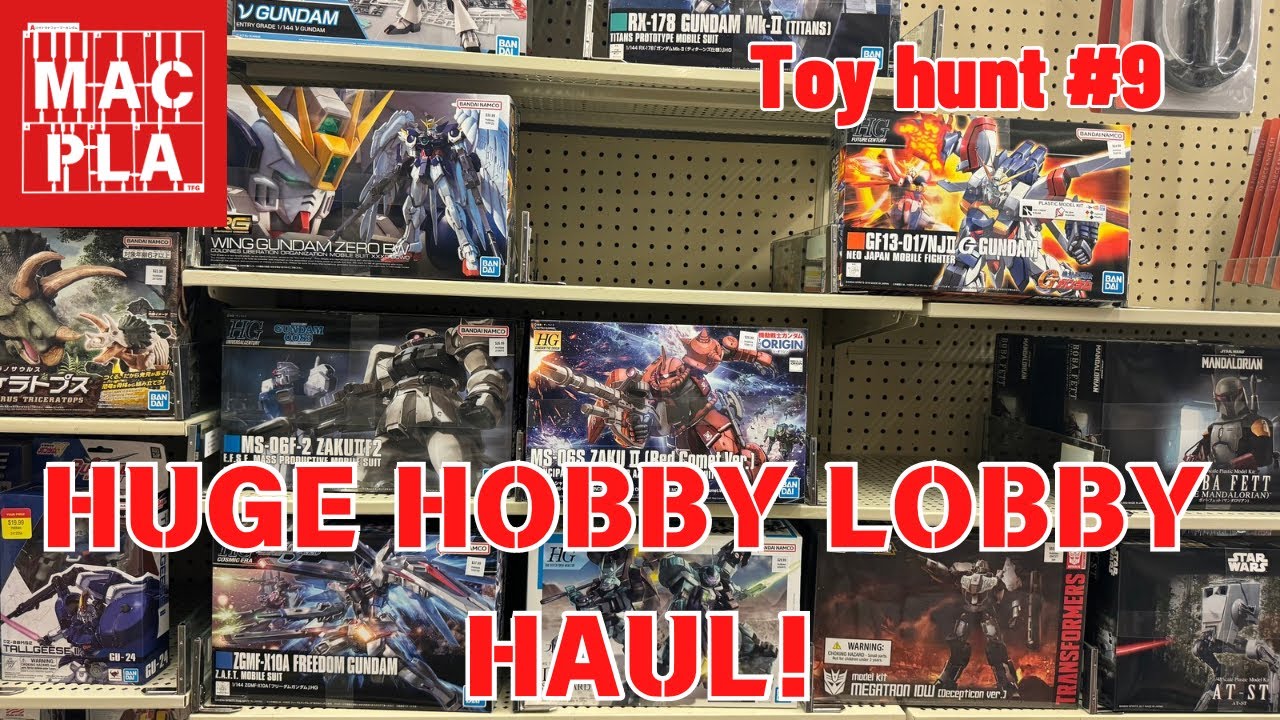 Mac’s Toy Hunt #9: Taking full advantage of the Hobby Lobby sale!