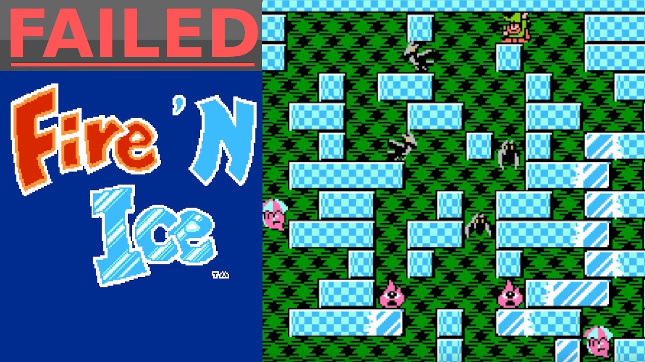 Fire 'N Ice (NES) Failed Any% Speedrun