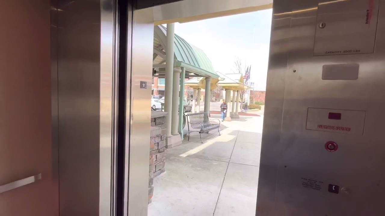 Schindler HT Hydraulic Scenic Elevator Outside Of Carolina Place Mall In Pineville, NC