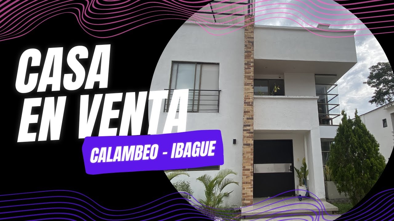 TOUR CASA EN CALAMBEO IBAGUE // DE 3 PISOS