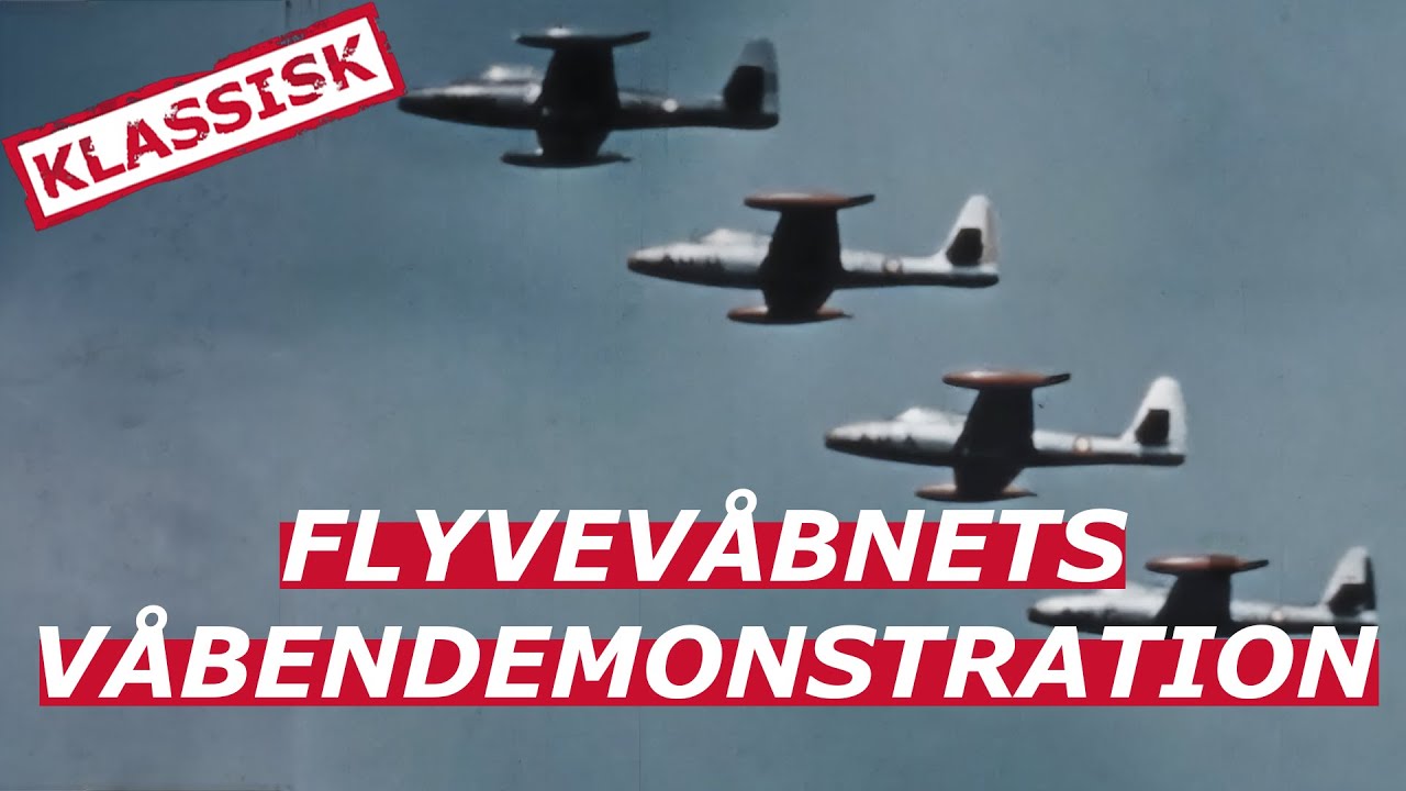 Klassisk: Flyvevåbnets Våbendemonstration 1957