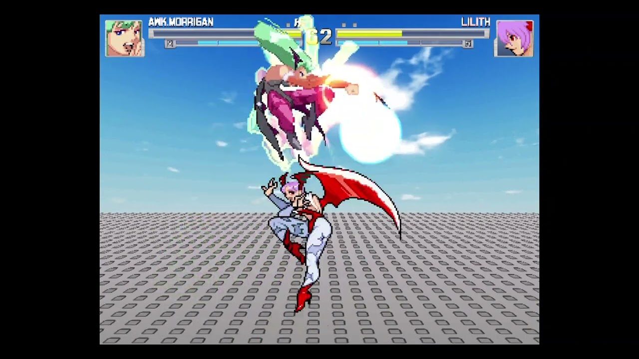 M.U.G.E.N - Awakened Morrigan VS Lilith JJBA