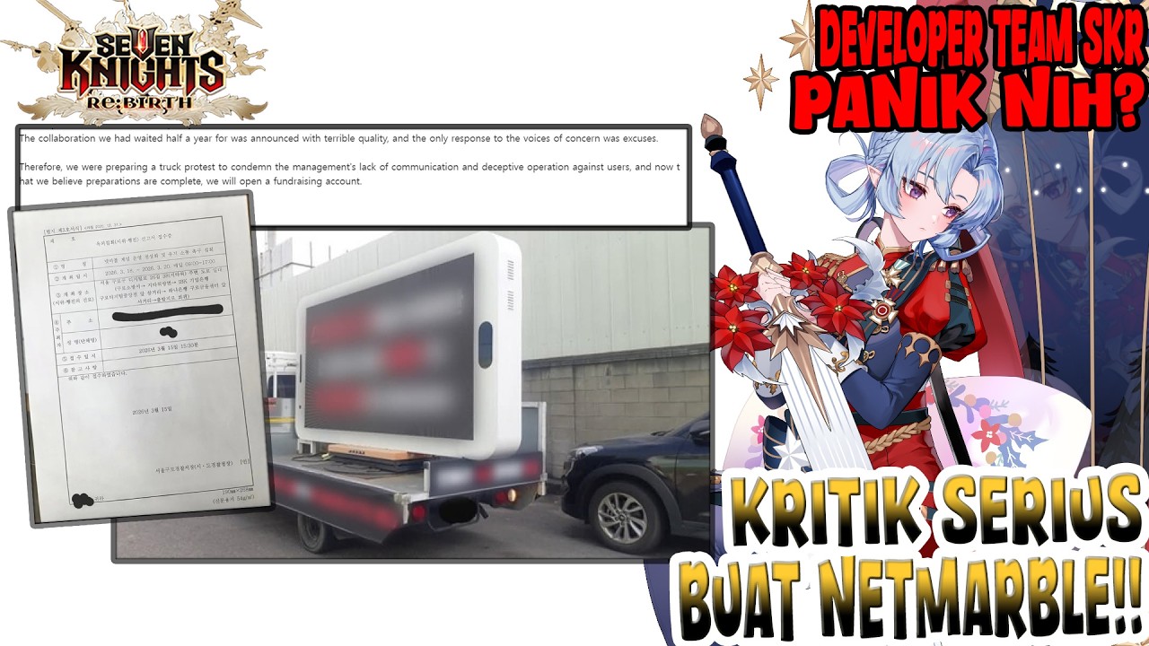 Net Marble di DEMO Komunitas Seven Knights. Developer Note gak ada, diganti LIVE STREAM hari RABU!