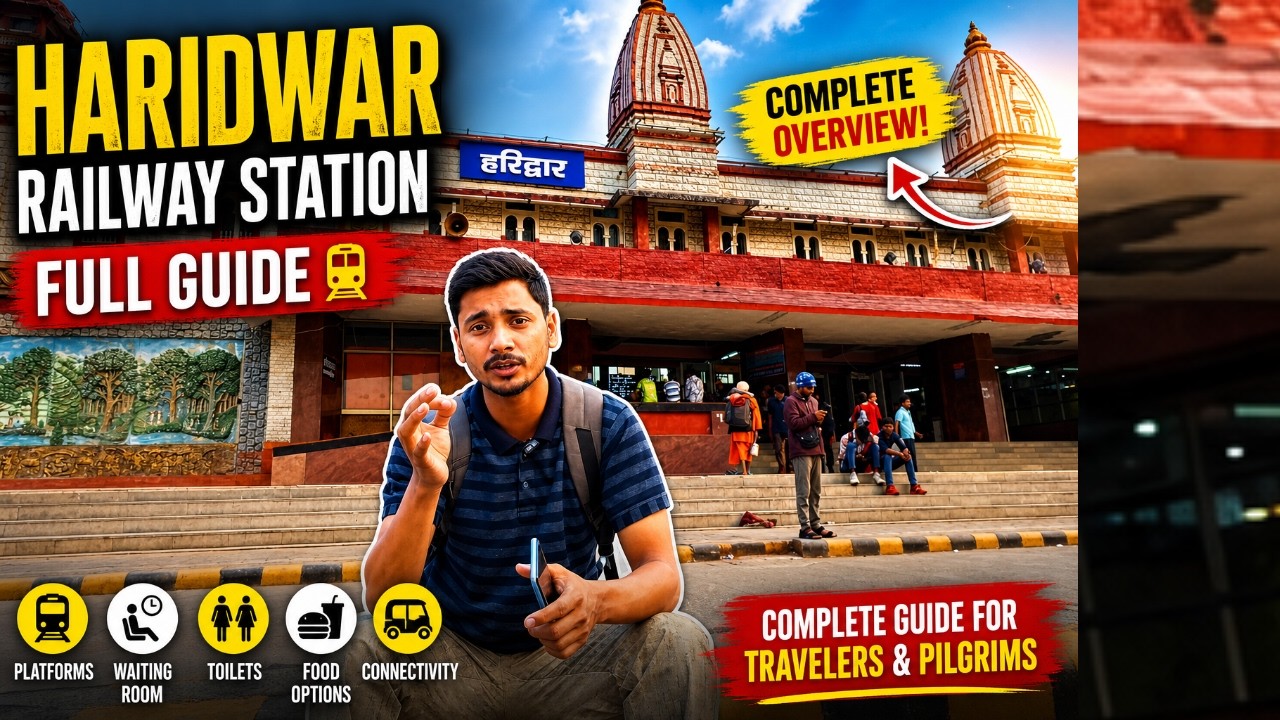 Haridwar Railway Station Full Overview | Platforms, Facilities  Food & Travel Guide (2026)