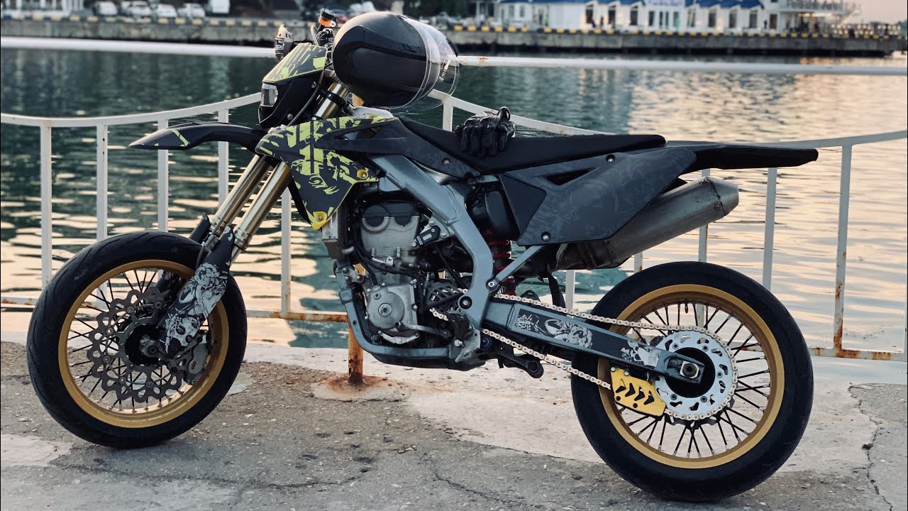 SUZUKI RMZ 450 EFI SUPERMOTO PROJECT BUILD AND MAKE IT LIKE NEW