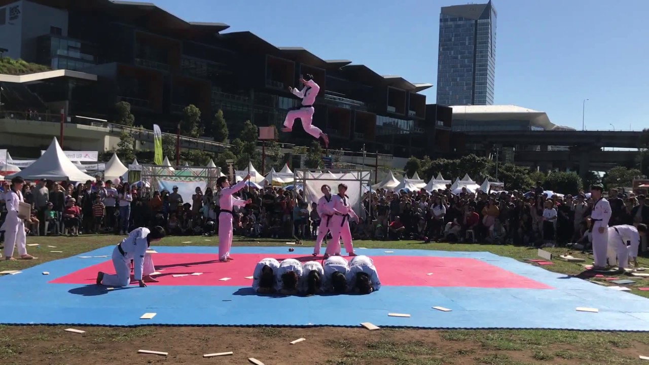 2018 국기원 태권도 시범단 호주 파견