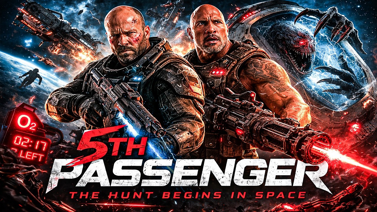 5th Passenger | Full Movie | Hindi Dubbed | Sci-Fi Mystery Thriller | Space Survival Film