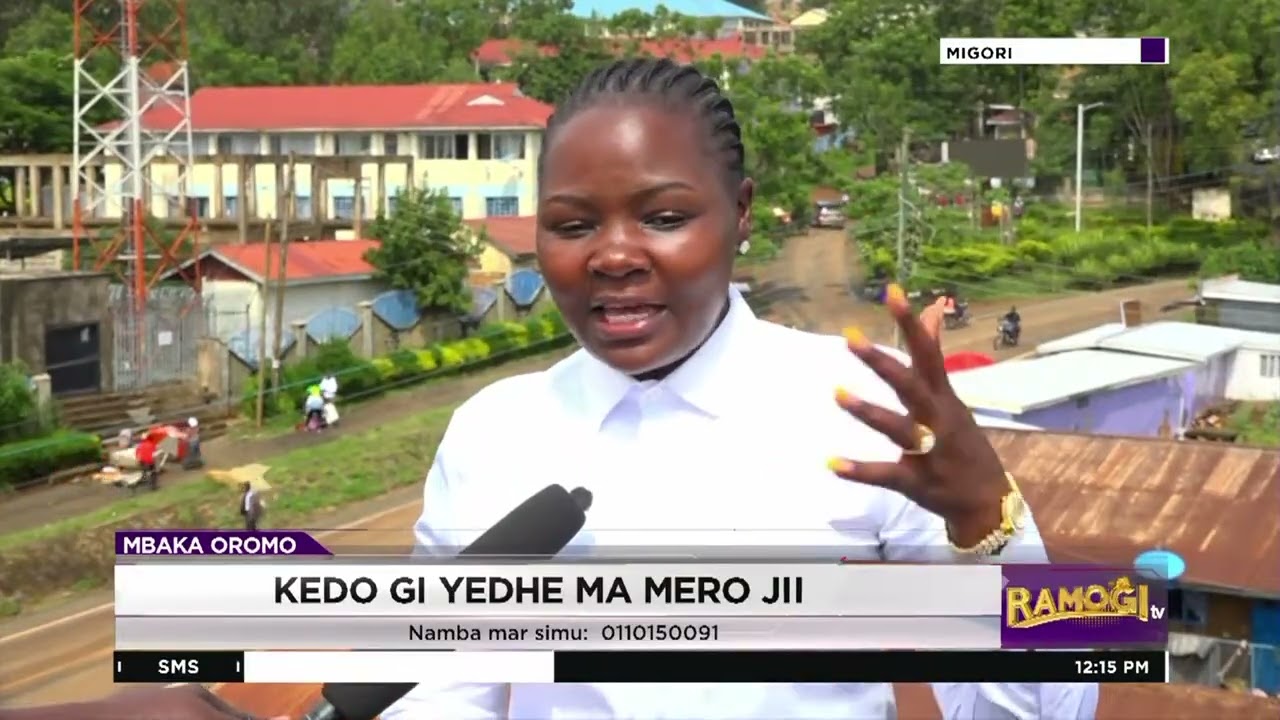 MIGORI: Rowere chiwo pachgi ewi tiyo gi yedhe mameroji