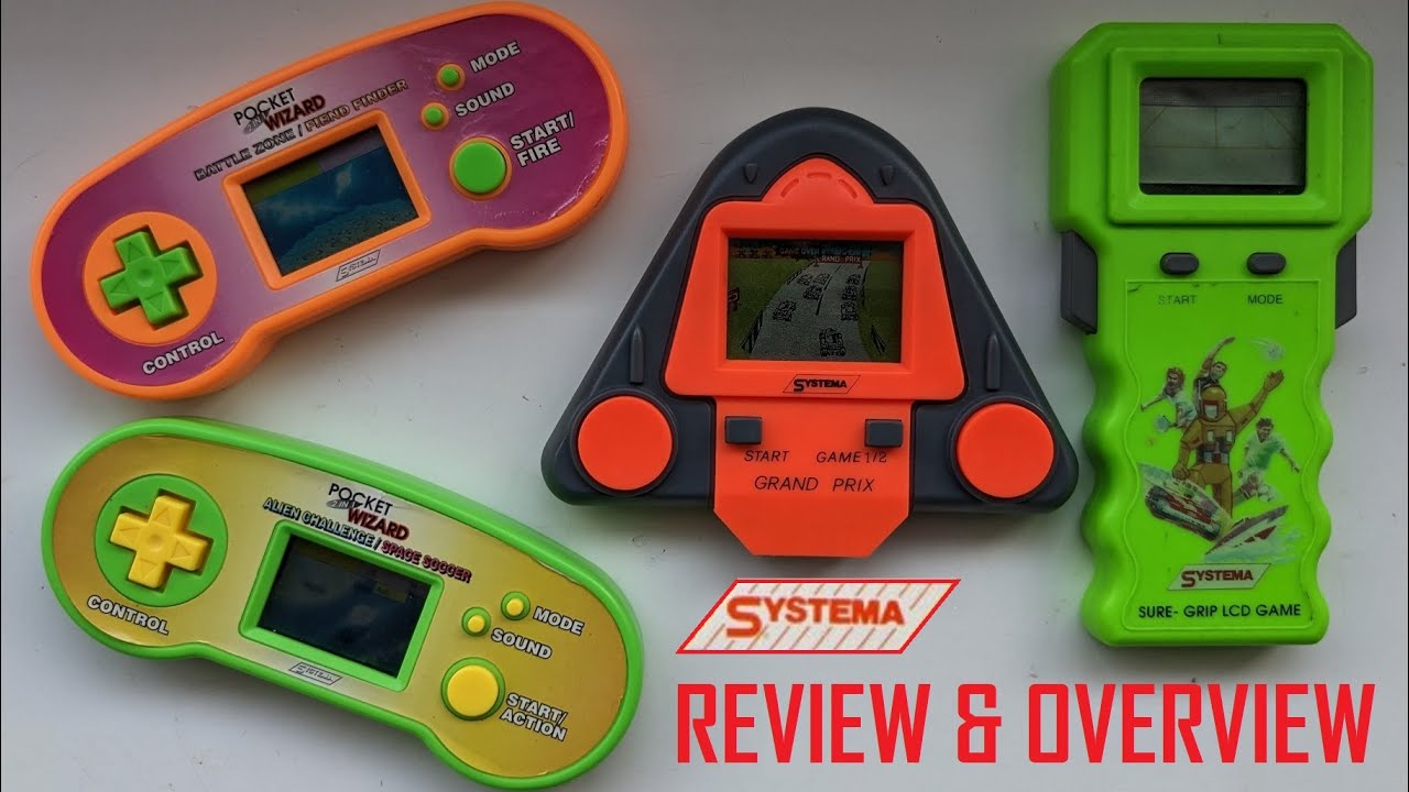 Systema Handheld LCD Games - Review & Overview