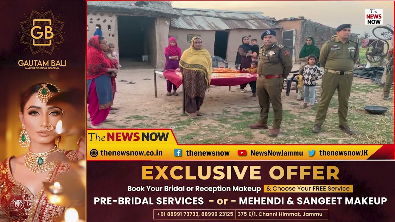 DIG JKS Range Shiv Kumar Sharma-IPS visited Rajbagh, Marheen and met with family of Missing boys