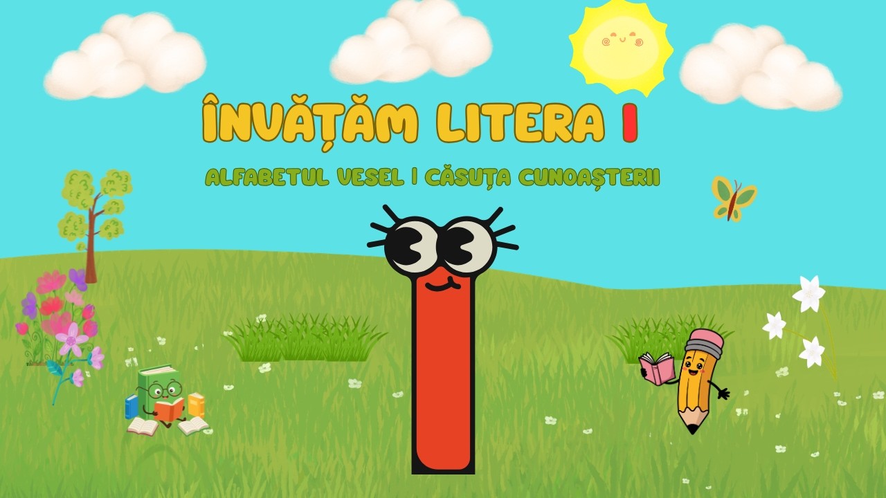 Invatam litera I | Inima, Iepure si Iglu | Alfabetul vesel | Casuta Cunoasterii