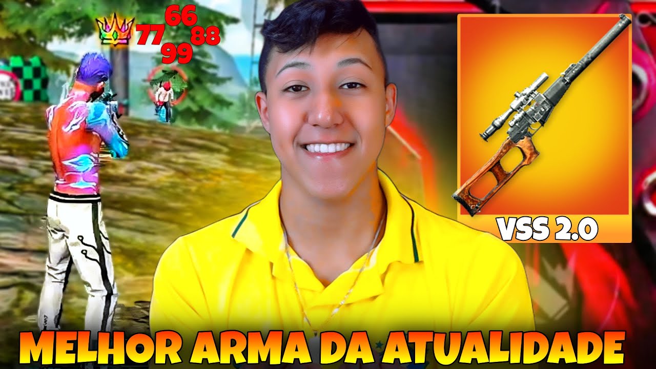 ESSA É A MELHOR ARMA DO FREE FIRE EM 2025!! FREE FIRE MOBILE