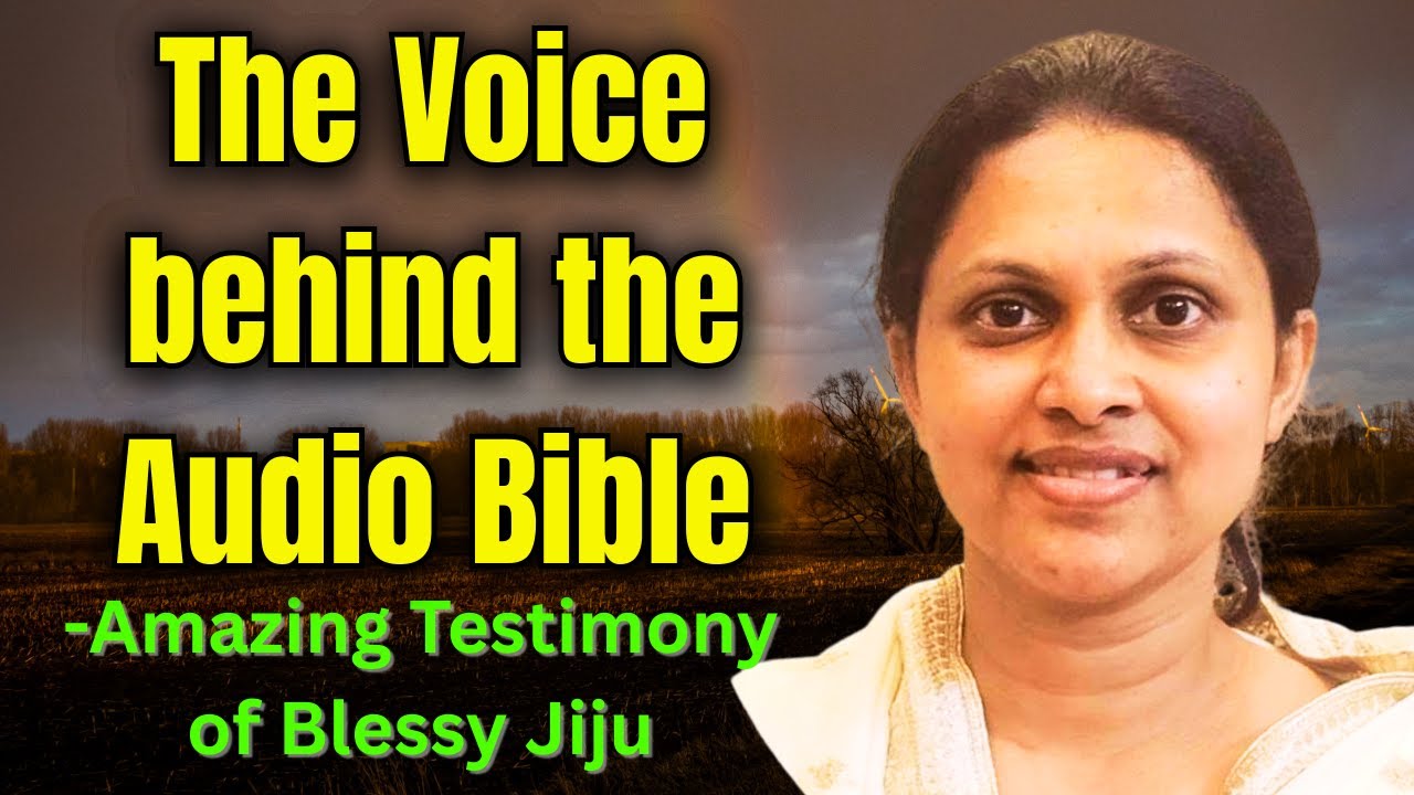 The amazing testimony of the person behind the Hindiaudio Bible|| BLESSY JIJU || AROMA TV ENGLISH 