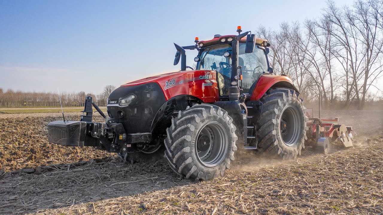 Case IH Magnum 340 AFS + Глубокорыхлитель Dante | Пуджатти