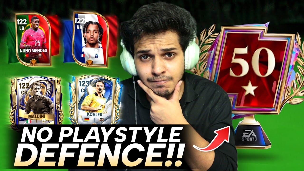 50 ⭐ в H2H с защитой без игровых стилей в FC Mobile!