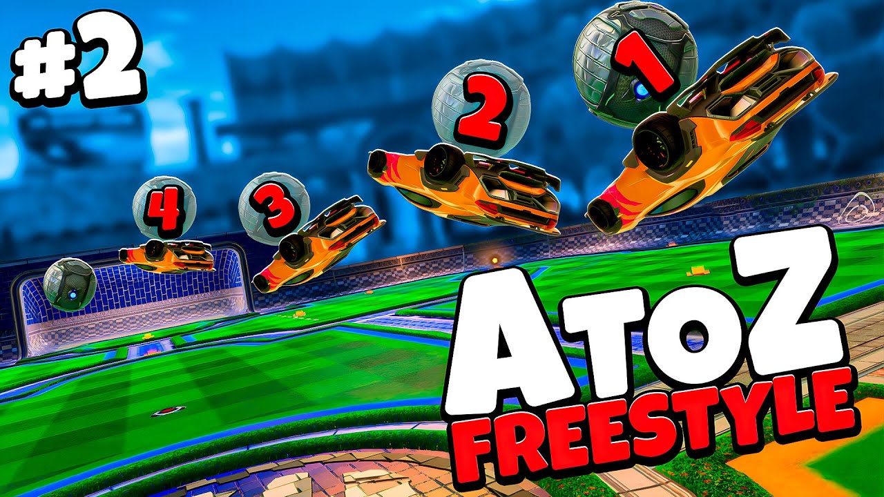 ME SALEN 4 RESETS???! FREESTYLE A to Z en ROCKET LEAGUE #2