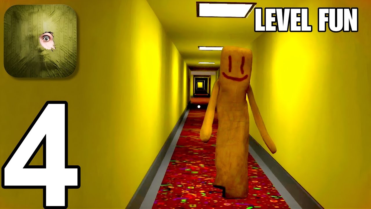 Backrooms Descent: Horror Game  - Gameplay Walkthrough Part 4 - Level Fun (iOS,Android)