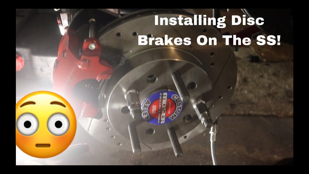 Installing Rear Disc Brakes On The Monte Carlo SS