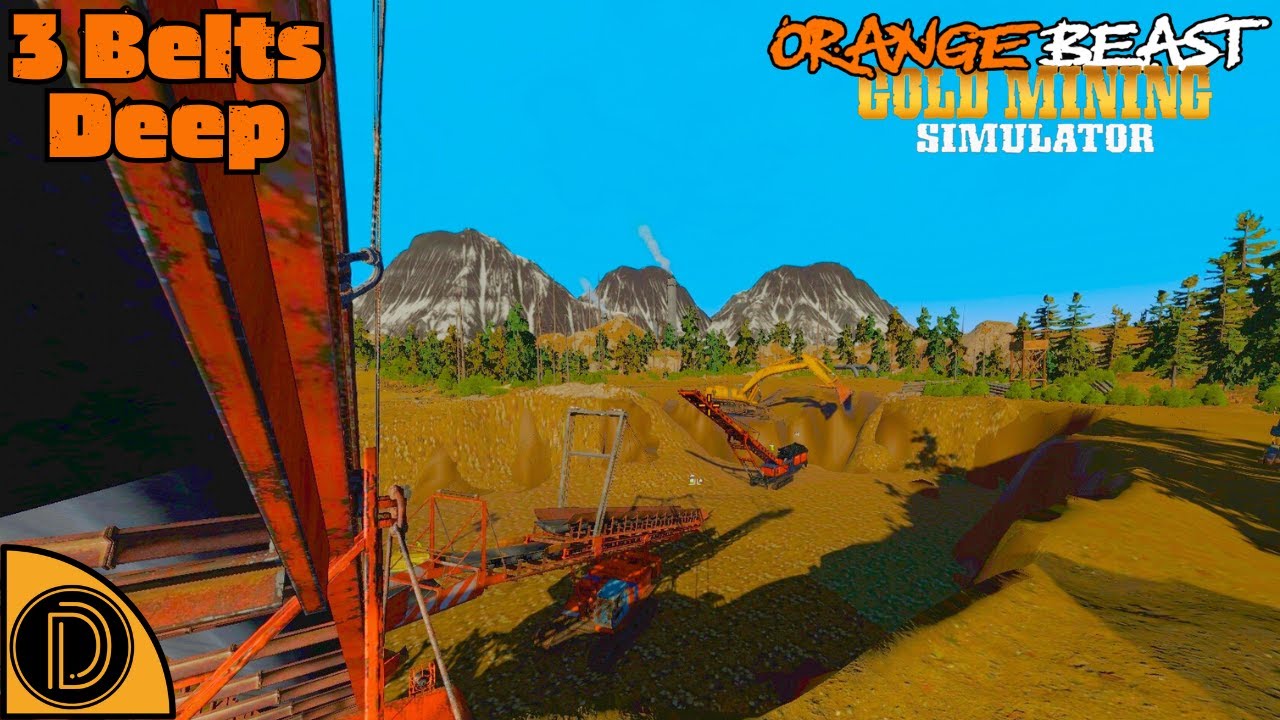 3 Belts Deep #25 ORANGE BEAST DLC  - Gold Mining Simulator