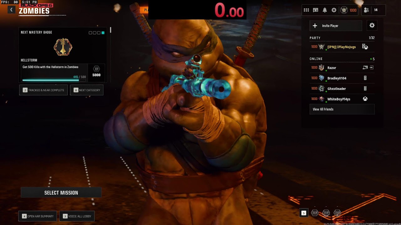 Reckoning WG 70/100 Speeedrun