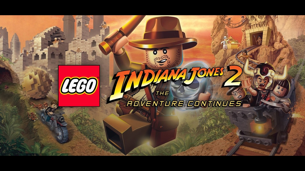 LEGO Indiana Jones: The Adventure Continues: Kryształowa Czaszka #3 Motory i Pociąg z żurawiem
