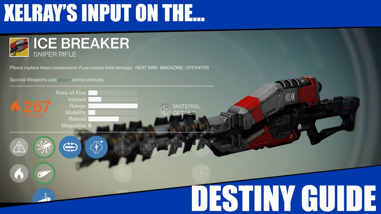 Destiny - Ice Breaker - Guide and Info. Exotics Episode 12
