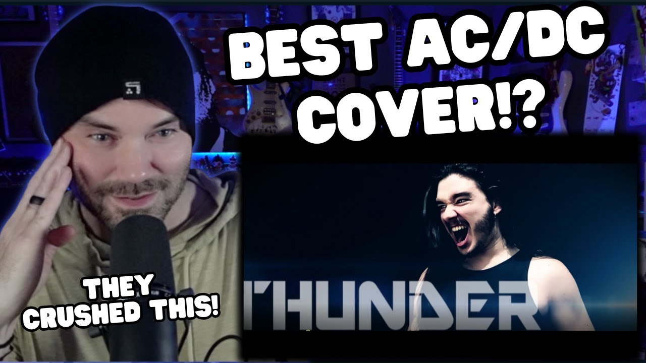 Metal Vocalist First Time Reaction - ( DAN VASC ) Orion's Reign - Thunderstruck Cover