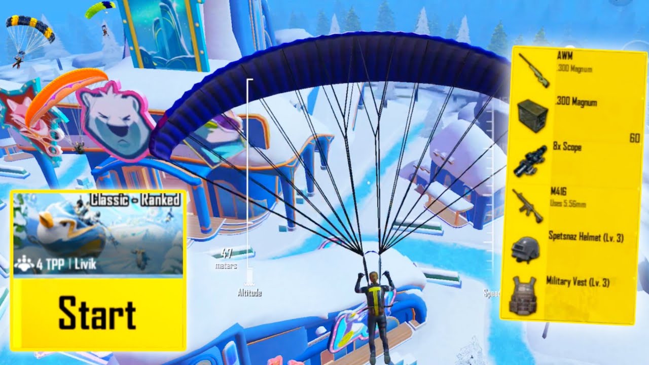 FROSTY FUNLAND 🥶 BEST GAMEPLAY IN LIVIK BGMI