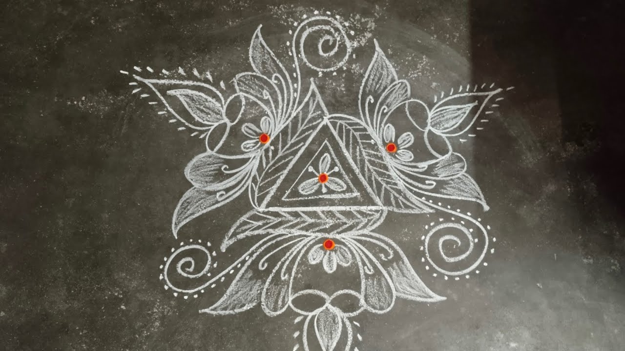 Friday vilakku kolam 🪔🪔🪔