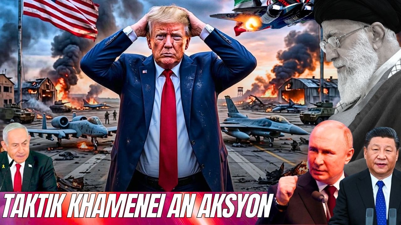 Iran chanje taktik e gen zam pou yon gè long😱Etazuni mande èd, anpil zam detwi🔥Larisi bon sou yo...