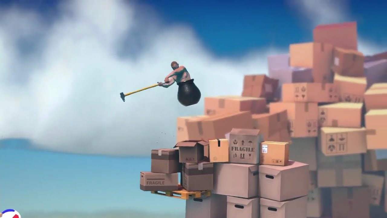Dünyanın en zor oyunu (Gettin over it  with bennet foddy)  gameplay