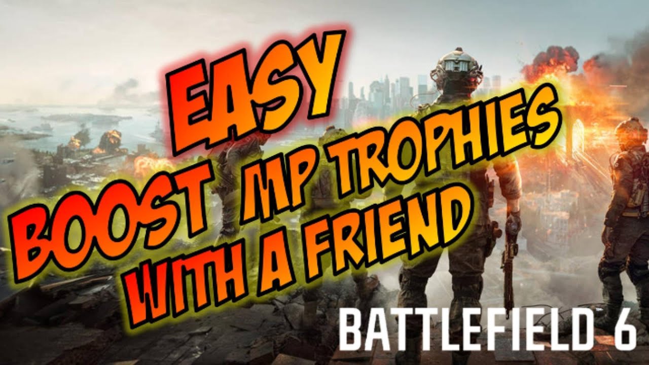 Battlefield 6 &mdash; ЛЕГКОЕ повышение трофеев и достижений в сетевой игре с другом