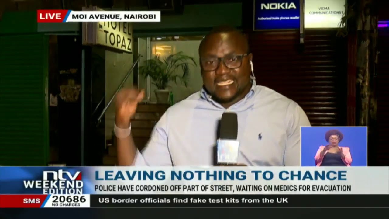 Nairobi hotel on lockdown, individual believed to have contracted Coronavirus awaits medics